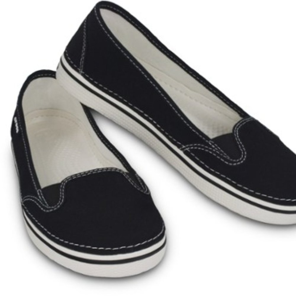 Crocs Hover Women's Slip-On Canvas Shoes 8